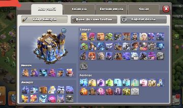 CONTA CLASH OF CLANS CV18/TH18