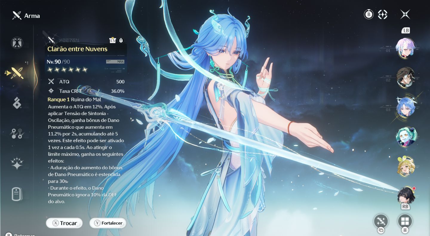 Lucy s6 e Rebecca s3, mais outros personagens 5 estrelas