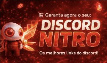 NITRO DISCORD 1 MÊS MAIS PODER, STATUS E DESTAQUE INSTANTÂNEO!