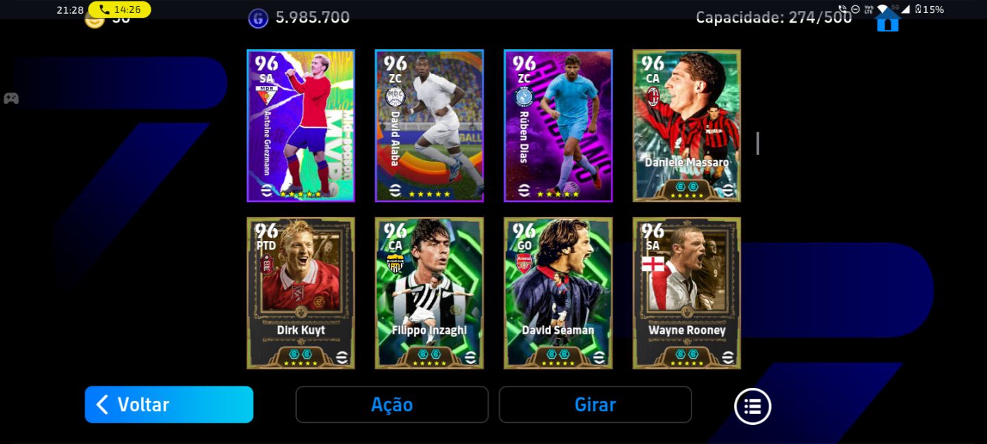 Conta de efootball 200