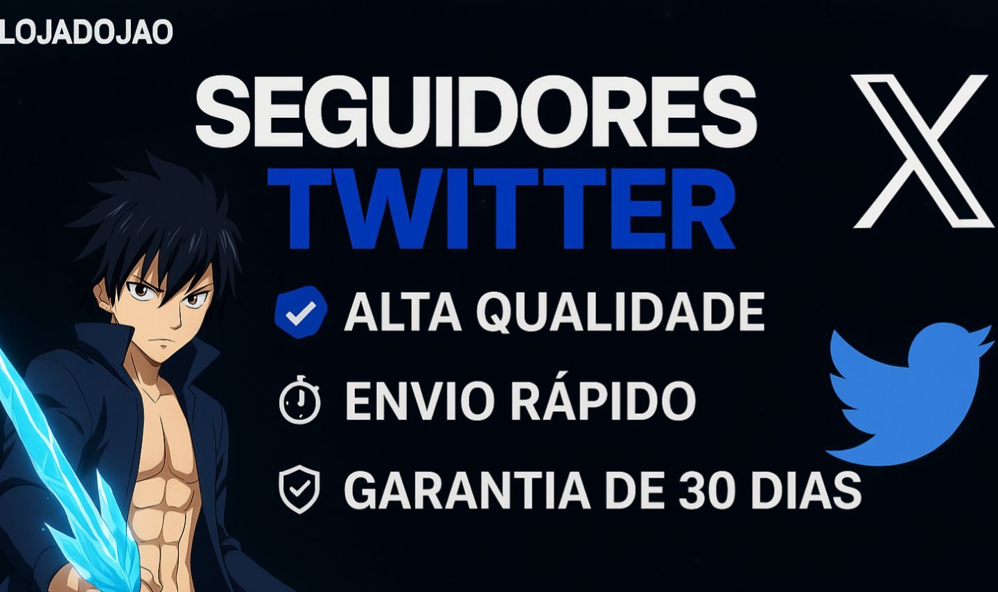 [MELHOR PREÇO] TWITTER SEGUIDORES | LIKES | RETWEETS | VIEWS | GARANTIA 30 DIAS