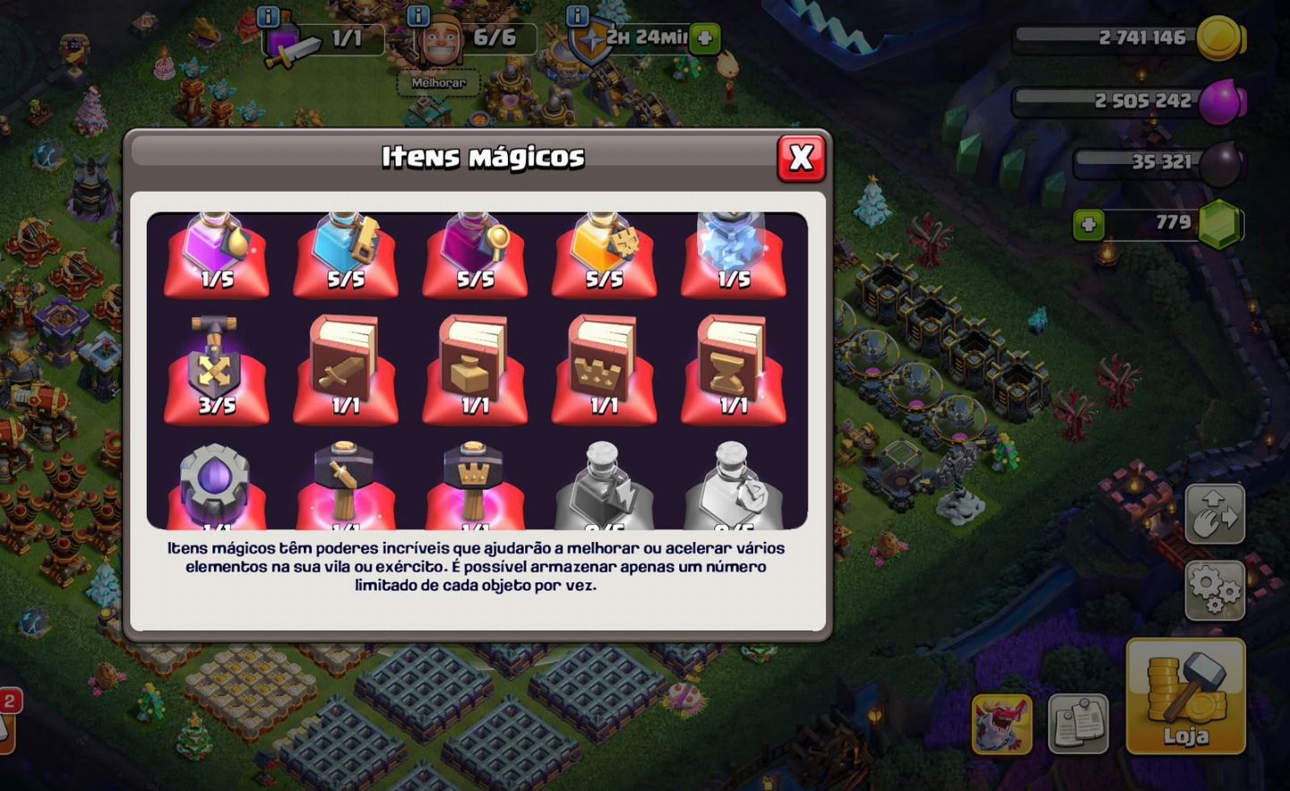 CONTA CV17 CLASH OF CLANS