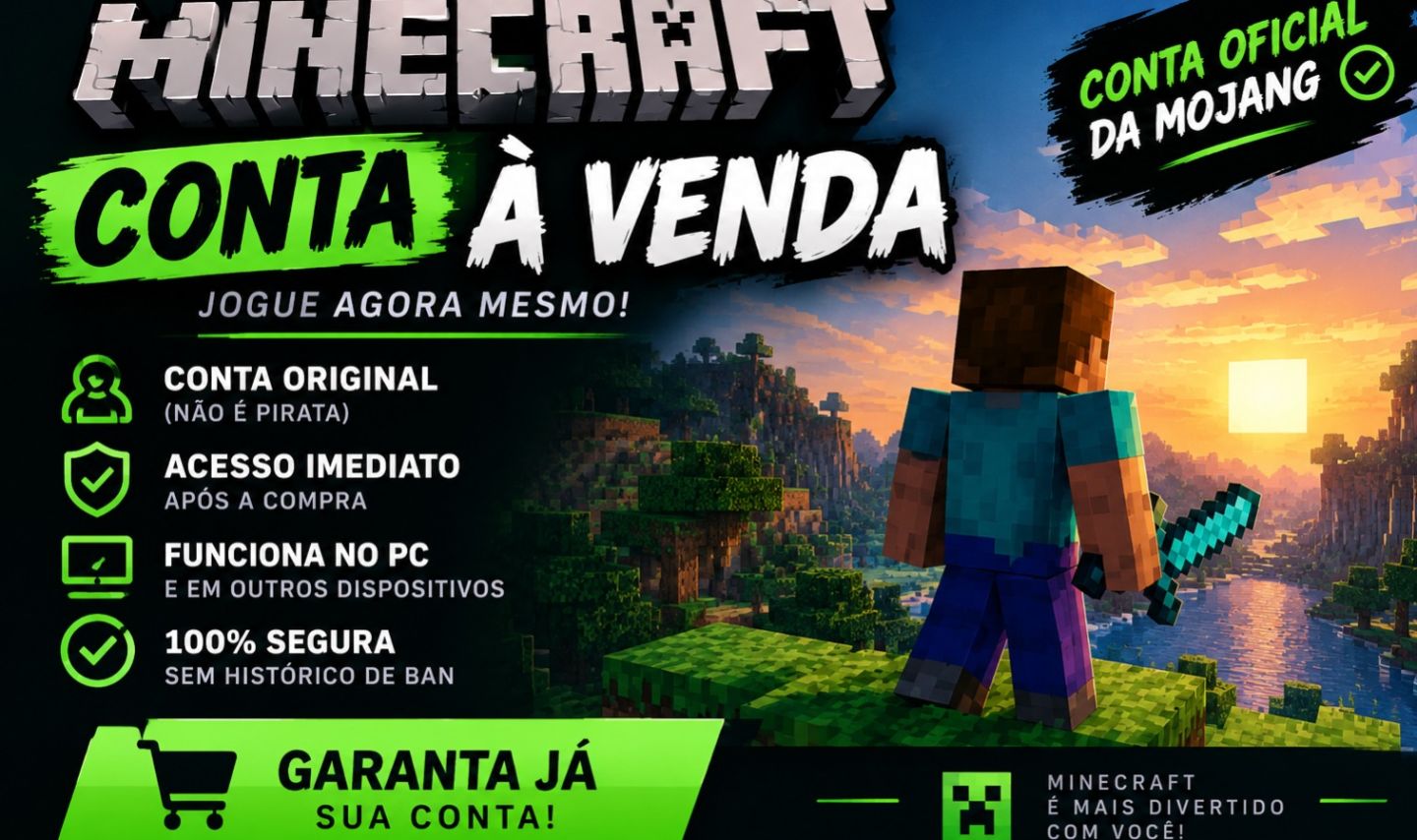 Minecraft Java Bedrock Edition Full Acesso