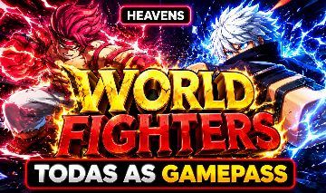 (MENOR PREÇO) World Fighters | VIP + Luck + Extra Fighter
