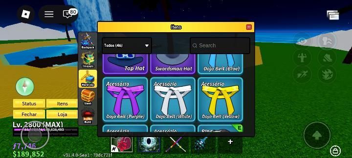 CONTA DE BLOX FRUIT LEVEL MAX, COM TODOS OS ESTILOS DE LUTA E PORTAL PERM