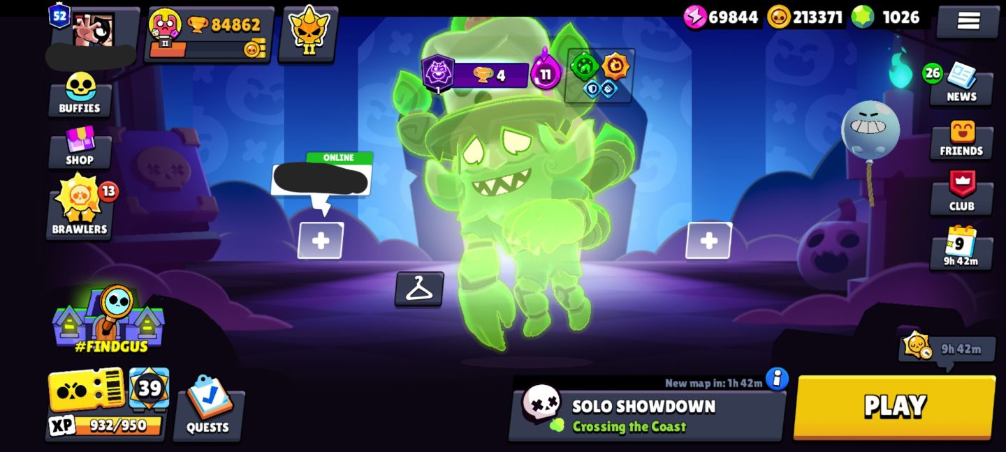 84.8k Brawl Stars 107/107 BRAWLERS 1025 GEMAS 215K GOLD || 10.6k Clash Royale