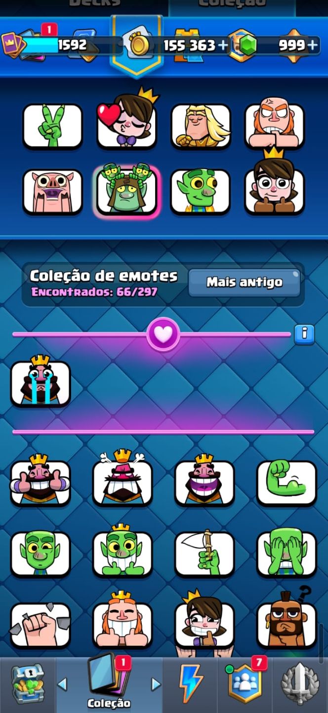 Conta Clash Royale - 6 Anos de Conta - Full Deck