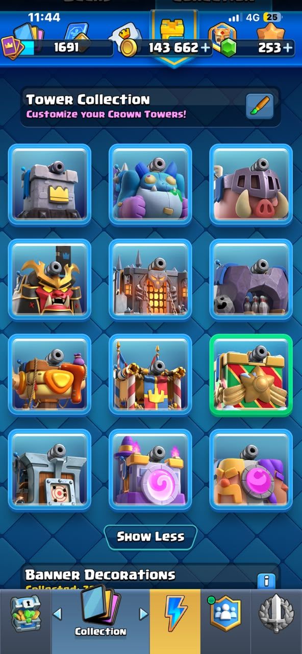 CONTA CLASH ROYALE FULL 12K+ TROFEUS!