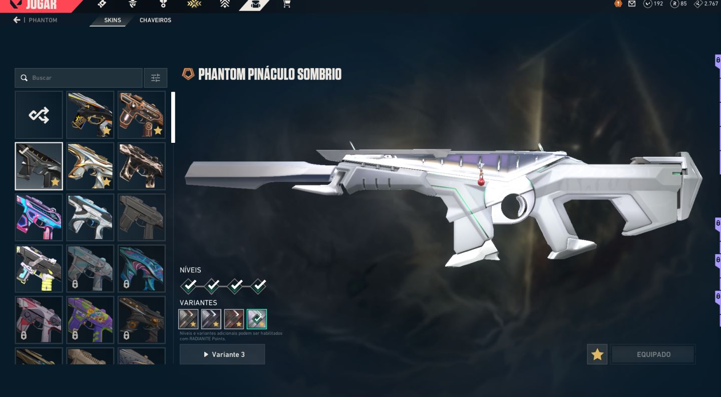 Conta Valorant ascendente 3 com 5 facas e varias outras skins de armas