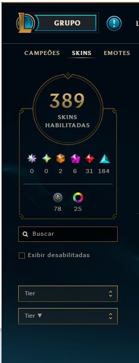 CONTA LOL MAIN - DESAPEGO