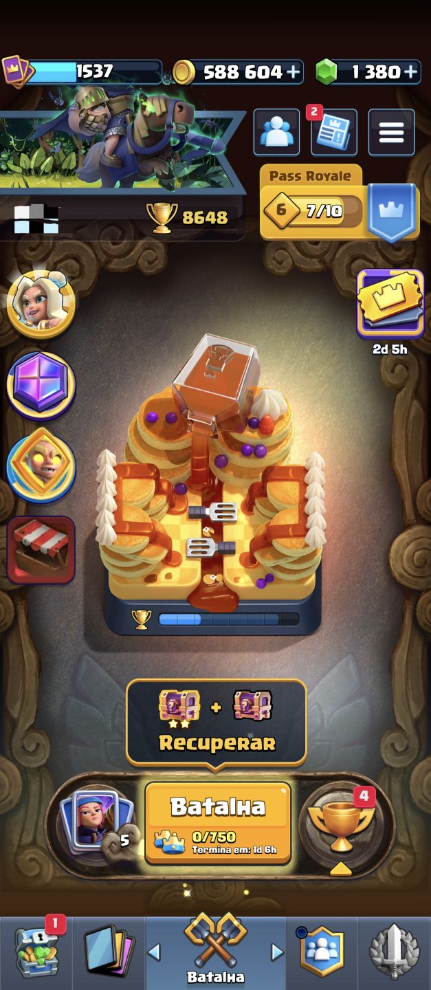 Clash Royale- Conta Antiga com várias evoluções.
