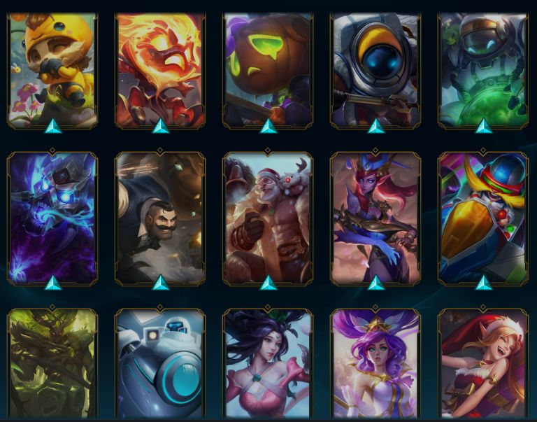 LEVEL 275 | 193 SKINS FULL CHAMP | MAIN SUP | FULL ACESSO
