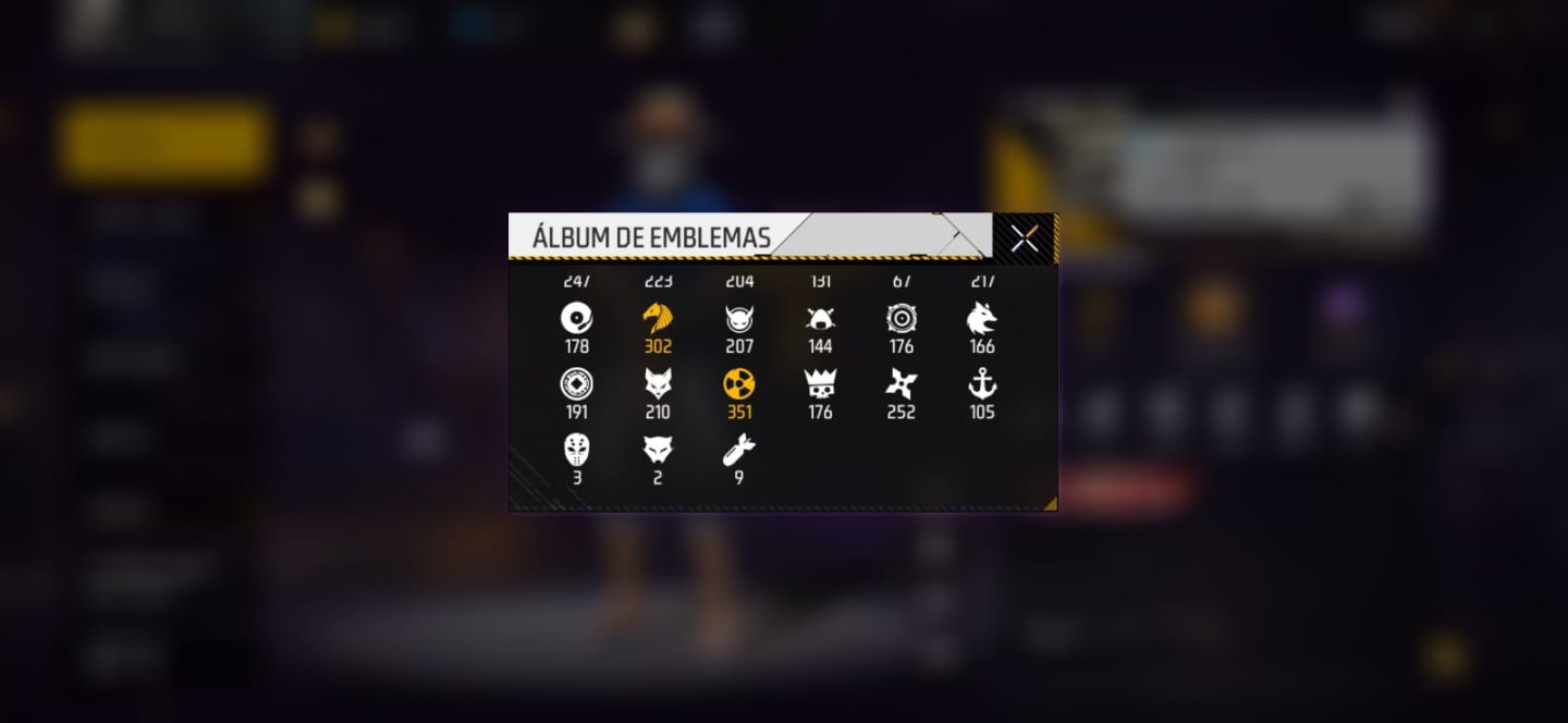 CONTA DE FREE FIRE - LEVEL 61 | PRIME 3