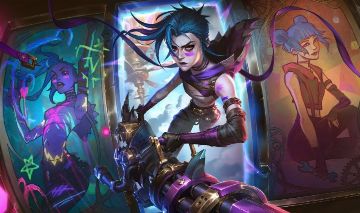 Conta lol Jinx Exaltada