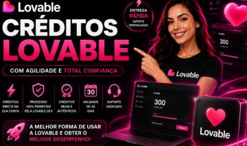 [O MAIS BARATO DA GGMAX] Lovable.dev -Recarga DIRETO NA SUA CONTA! N É WORKSAPCE