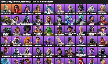 Conta Fortnite 77 Skins | Renegade Raider, Superman, Baymax