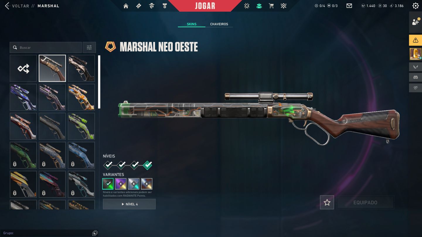 Conta Valorant com mais de 70 skins COMPRADAS