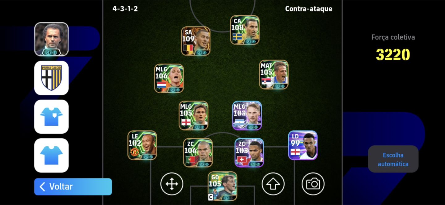 Conta efootball 3220 de força