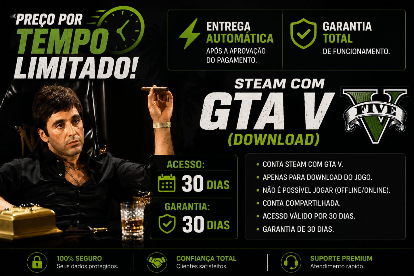 GTA V INSTÁVEL PARA FIVEM "STEAM"