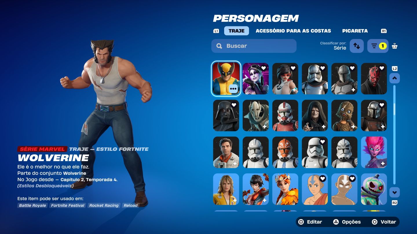 Conta antiga fortnite+Salve o mundo