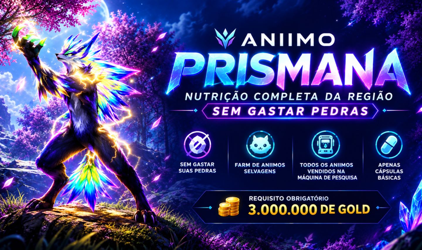Aniimo Prismana | Nutrição Completa Sem Gastar Pedras