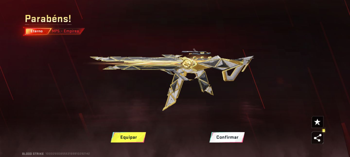 CONTA DE BLOOD STRIKE COM MP5 EMPIRIA!