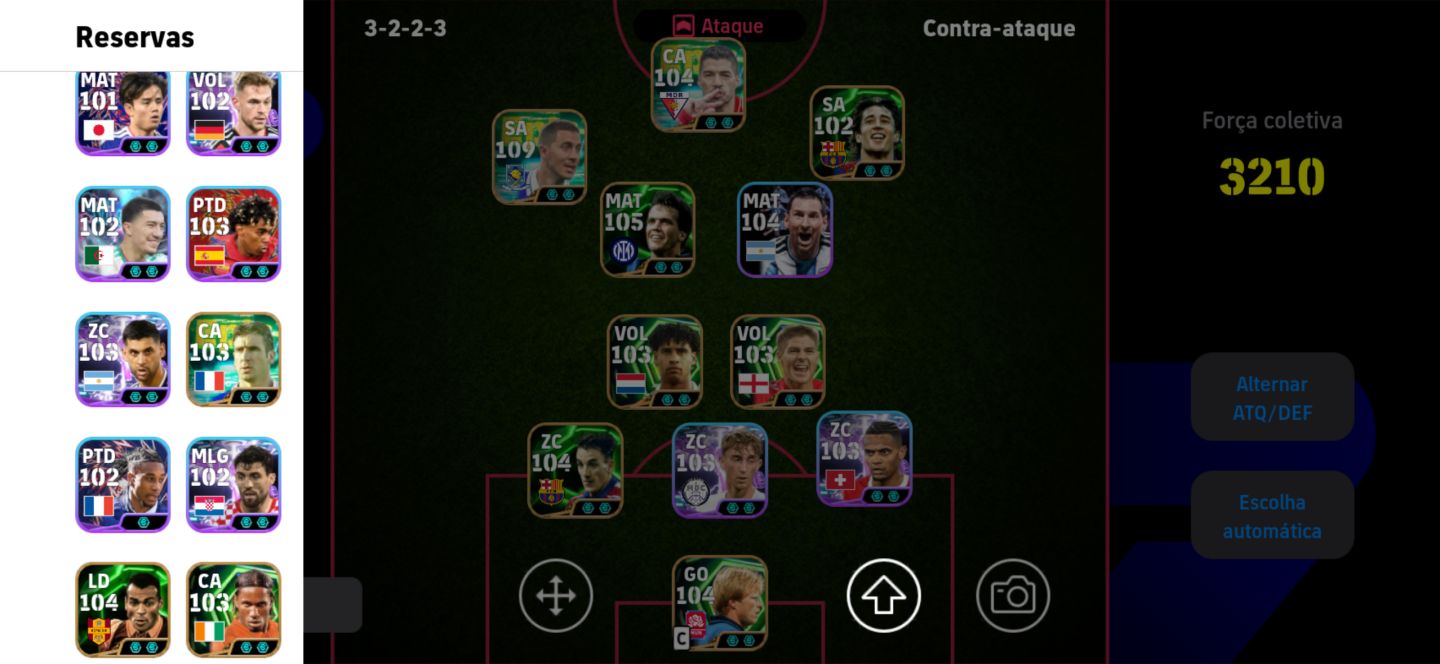 CONTA EFOOTBAL MUITO BOA 3200+ D FORCA