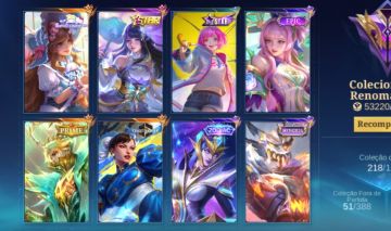 CONTA MOBILE LEGENDS | ESPECIAIS E COLEÇÃO VARIADA