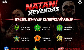 EMBLEMAS DE POINTBLANK BR (ESCOLHA O SEU!)
