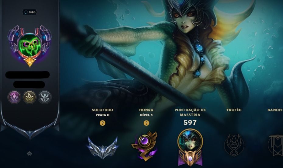 Conta do LOL com 365 skins e 4 delas ultimate, sona, lux, miss e udyr