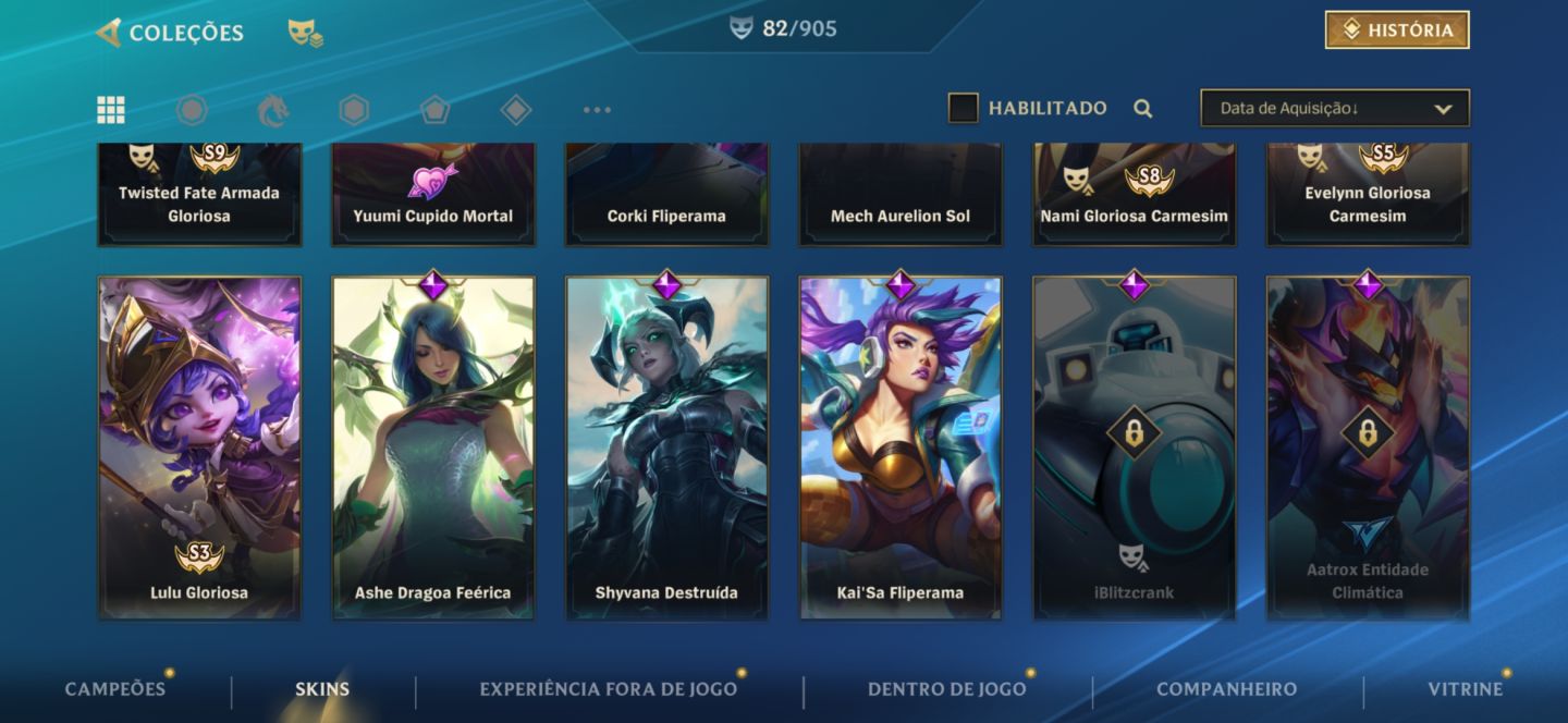 Conta Wild Rift (main sup)