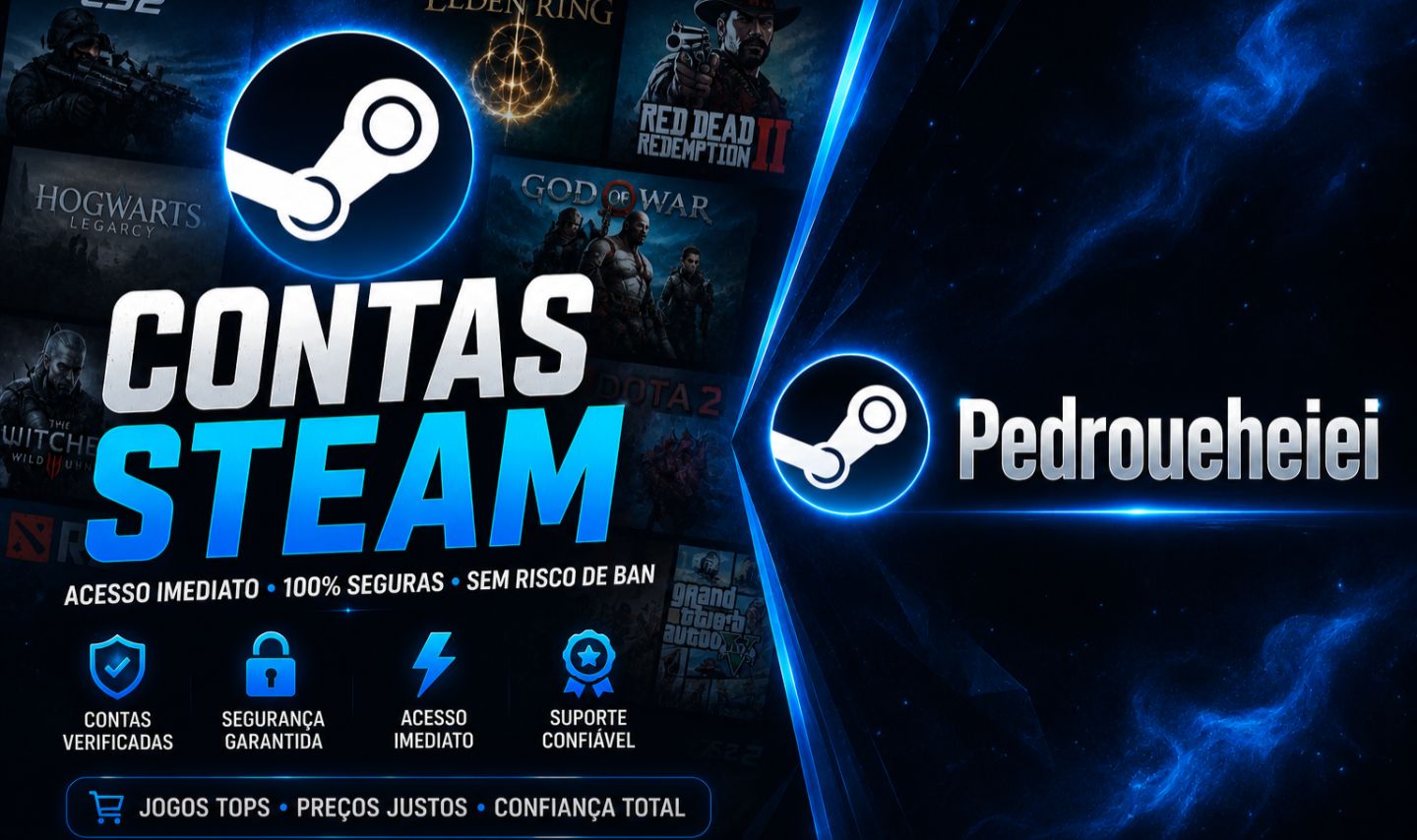 CONTA STEAM OFFLINE ( MENOR PREÇO DO SITE)