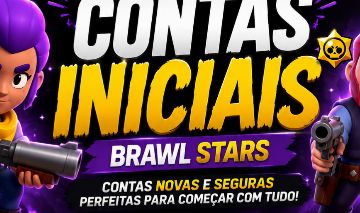 Contas Iniciais Brawl stars-Para começar!