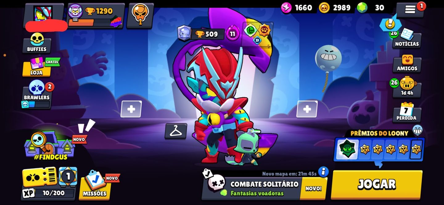 CONTA DE CLASH QUASE 7K DE TROFÉUS EVOS E HERÓIS JUNTO COM CONTA DE BRAWL STARS