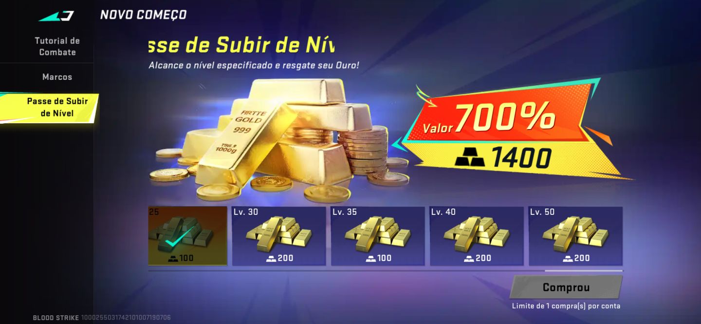 Conta BS criada a poucos meses porém já muito boa pra começar com algumas skins