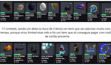 Conta Roblox OG - Limiteds/Off-Sales (Mais informações na Desc)