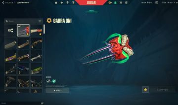 Conta Valorant Full | Garra Oni + Phantom Oni + Vandal Nitro + Muitas Skinss
