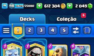 CONTA CLASH ROYALE À VENDA NÍVEL ALTO! PRONTA PRA COMPETIR