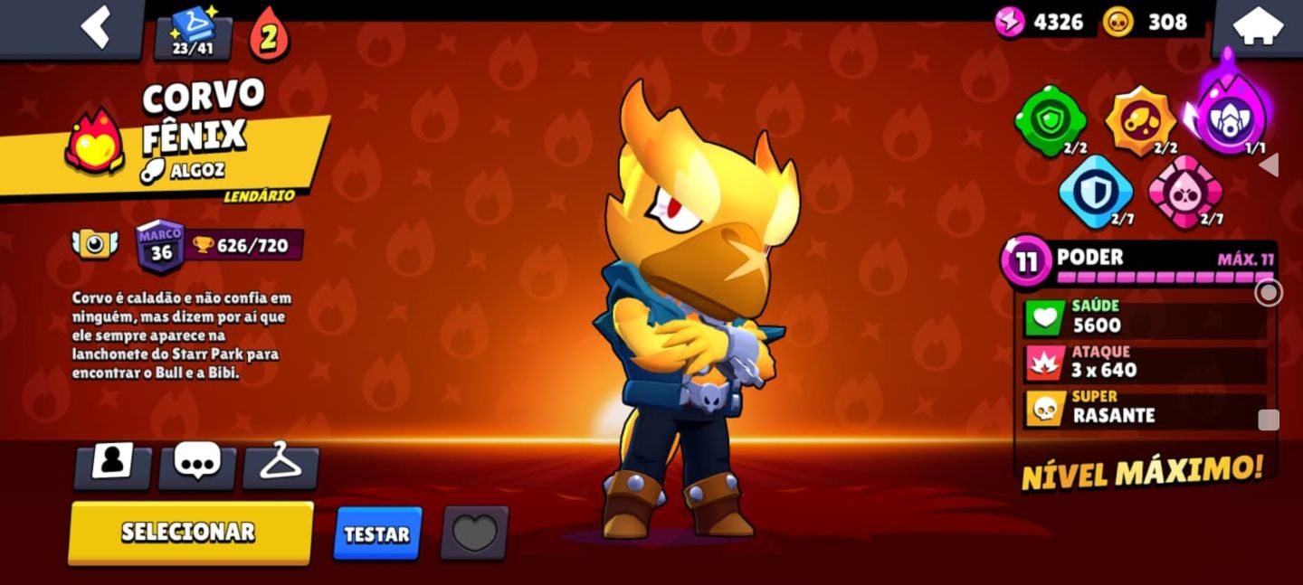 Conta rara com bastante Eskins e muito+