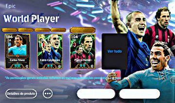CONTA EFOOTBALL COM TEVEZ 30 ANOS, MATTHAUS,PATO , RAUL, ZOLA,MARCELO, CANAVARO