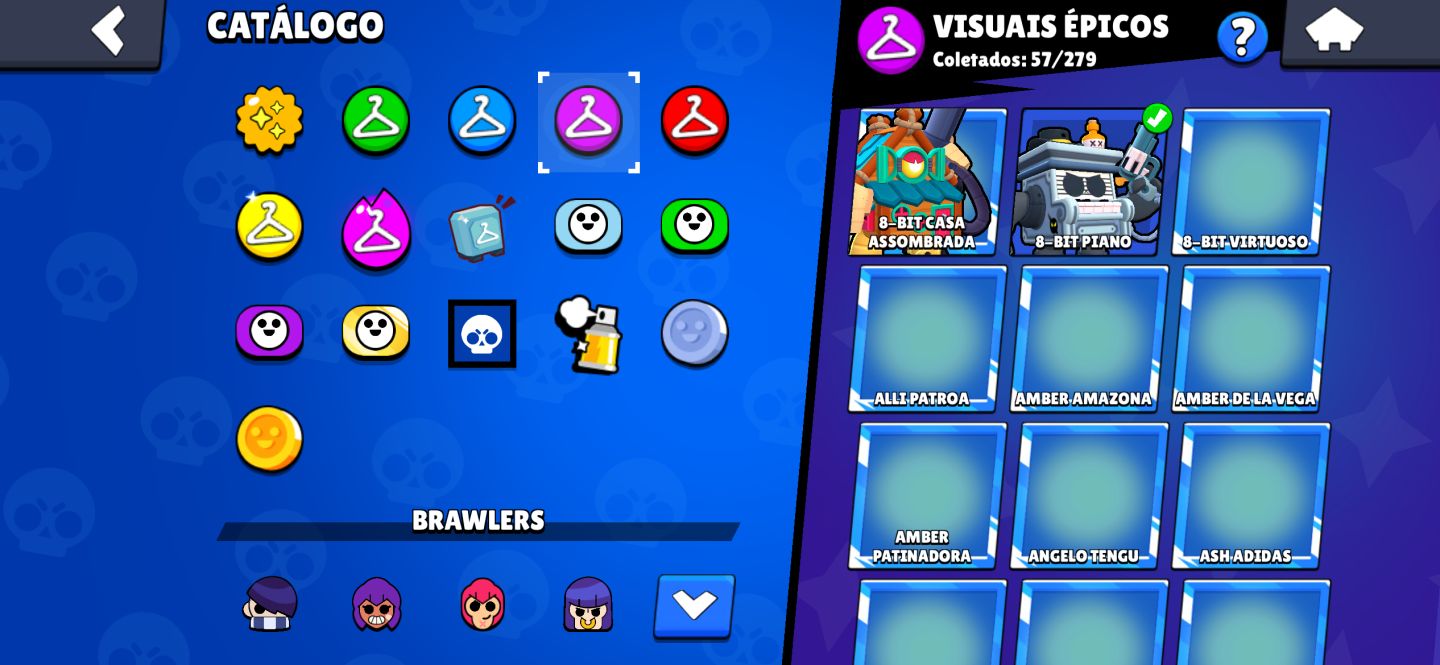 Conta Brawl Stars | 84 Brawlers | 29k Troféus