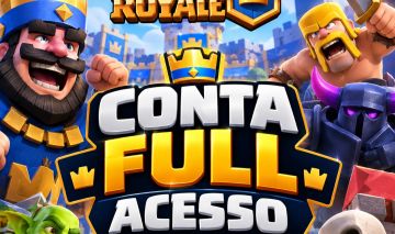 CONTA DE CLASH ROYALE FULL ACESSO.