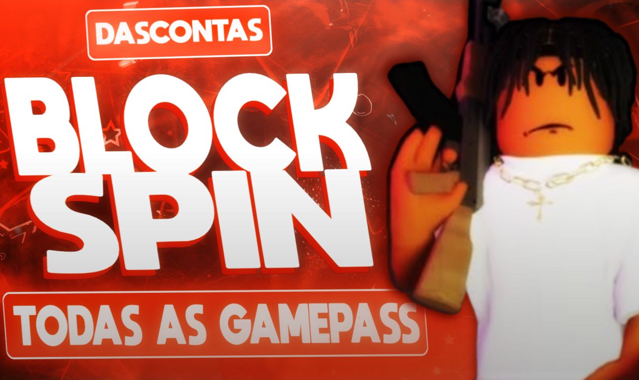 BLOCK SPIN/TODAS AS GAMEPASS/ROBLOX