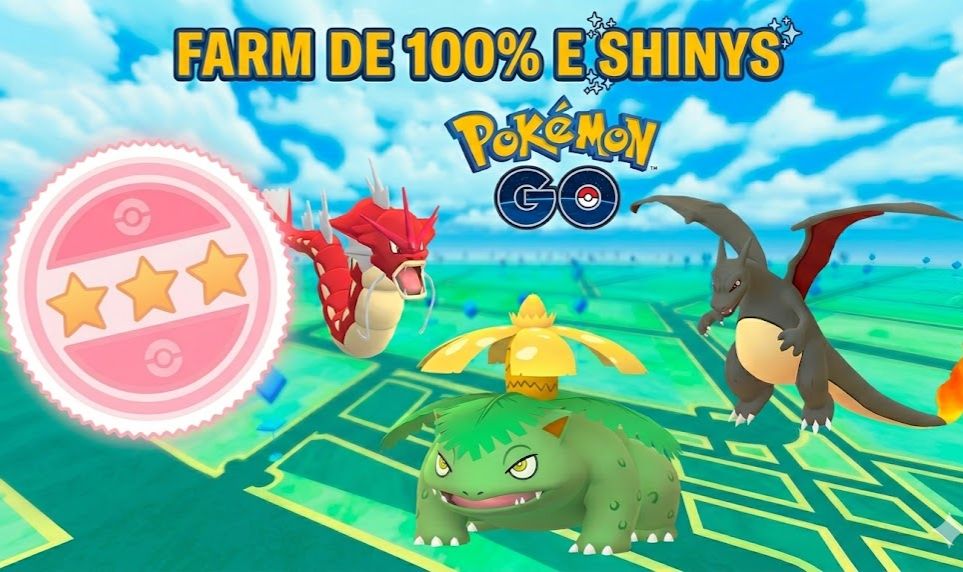 Farm Shinys (Brilhantes) e 100% pra você Pokémon GO