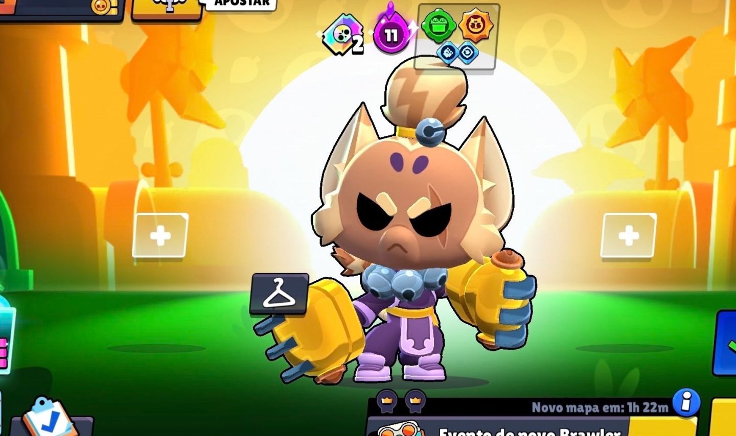 CONTA DE BRAWL STARS com todos os brawlers e diversas skinsa