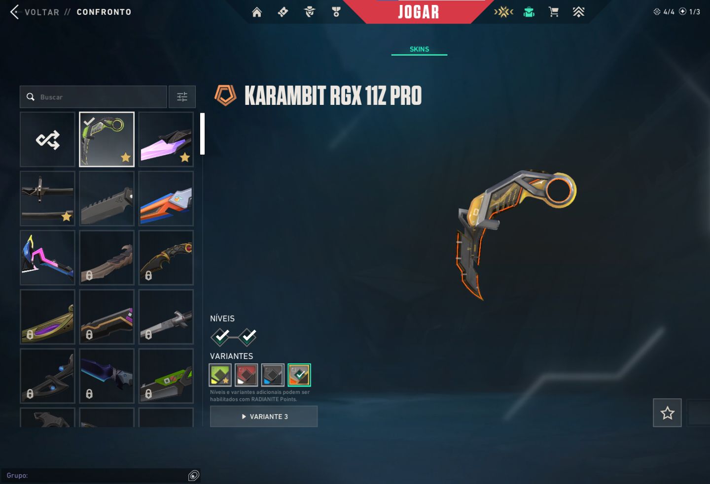 CONTA FULL ACESSO VALORANT + SKINS