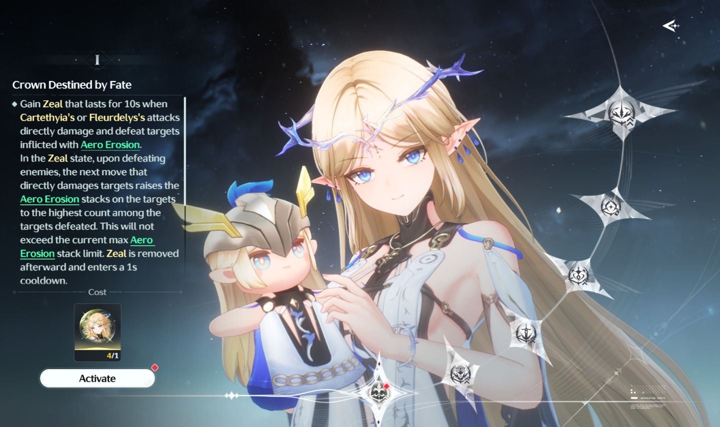 CARTETHYIA S4 + ARMA ASSINATURA - WUTHERING WAVES