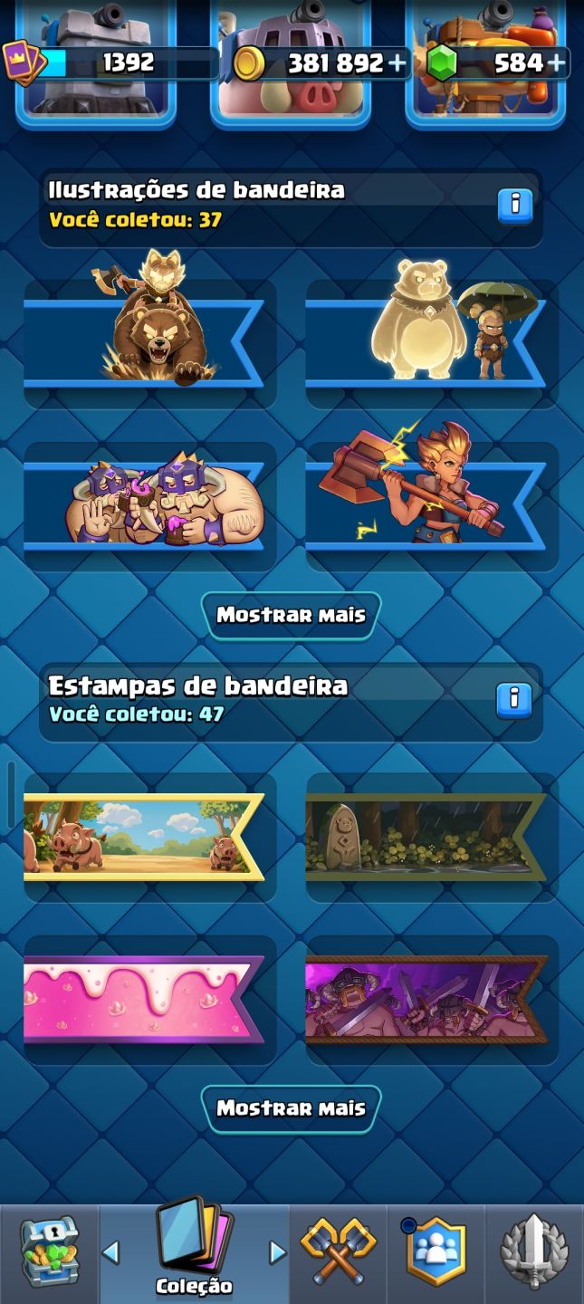 Conta Clash Royale 9K Troféus