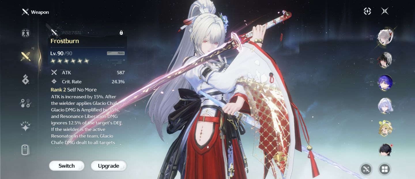 Wuthering Waves | Hiyuki S6 + Chisa + lucilla + mornye