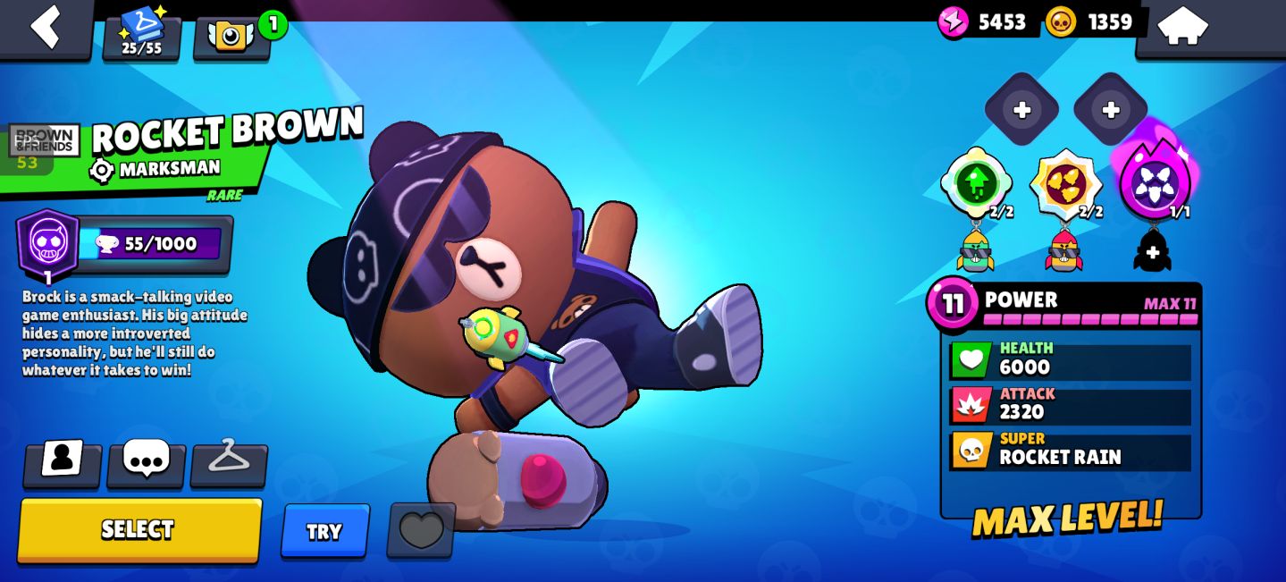 Conta brawl star tryhard
